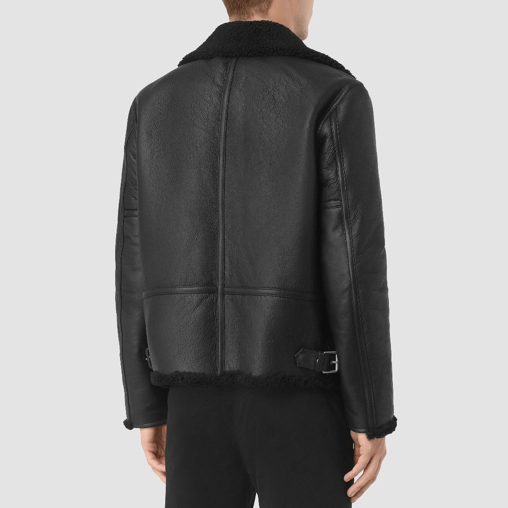 All Saints Leather Jacket - Picture 3 of 6